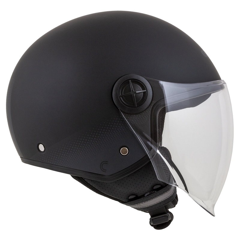Cassida Handy Black-Grey Avatud mootorratta kiiver