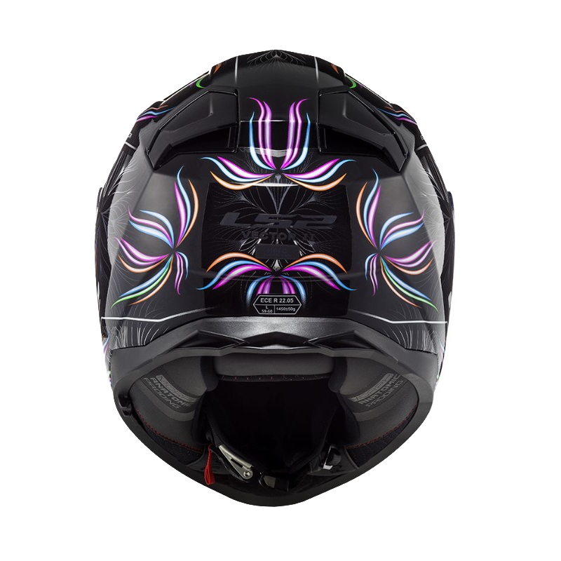 LS2 FF811 Vector II Tropical valge-violett-must integraalne mootorratta kiiver