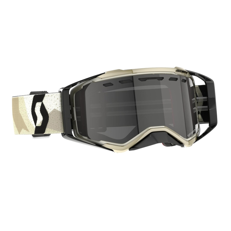 Motokrossiprillid SCOTT Enduro LS camo beež-must-hall