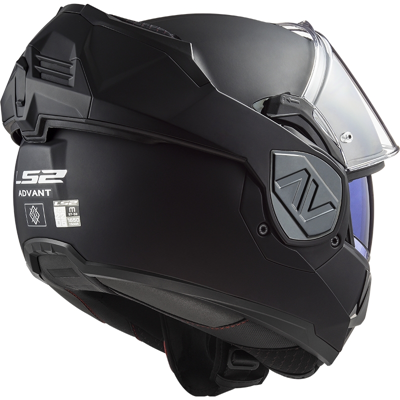 Ümberpööratav mootorratta kiiver LS2 FF906 Advant Solid black matt