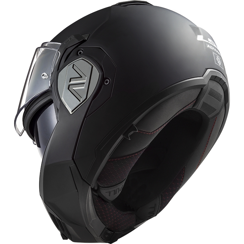 Ümberpööratav mootorratta kiiver LS2 FF906 Advant Solid black matt