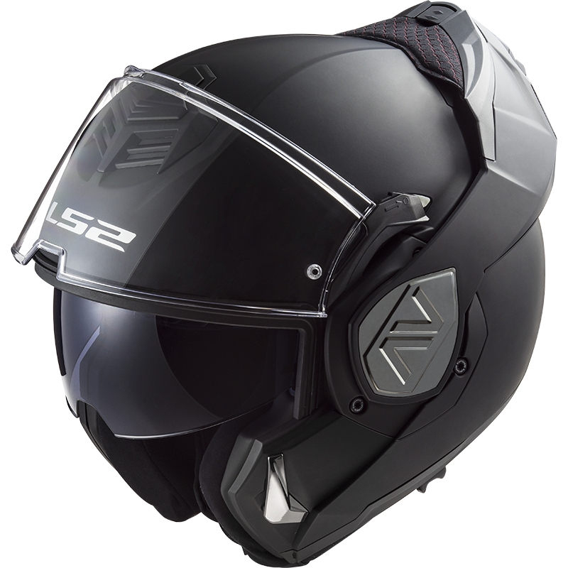 Ümberpööratav mootorratta kiiver LS2 FF906 Advant Solid black matt