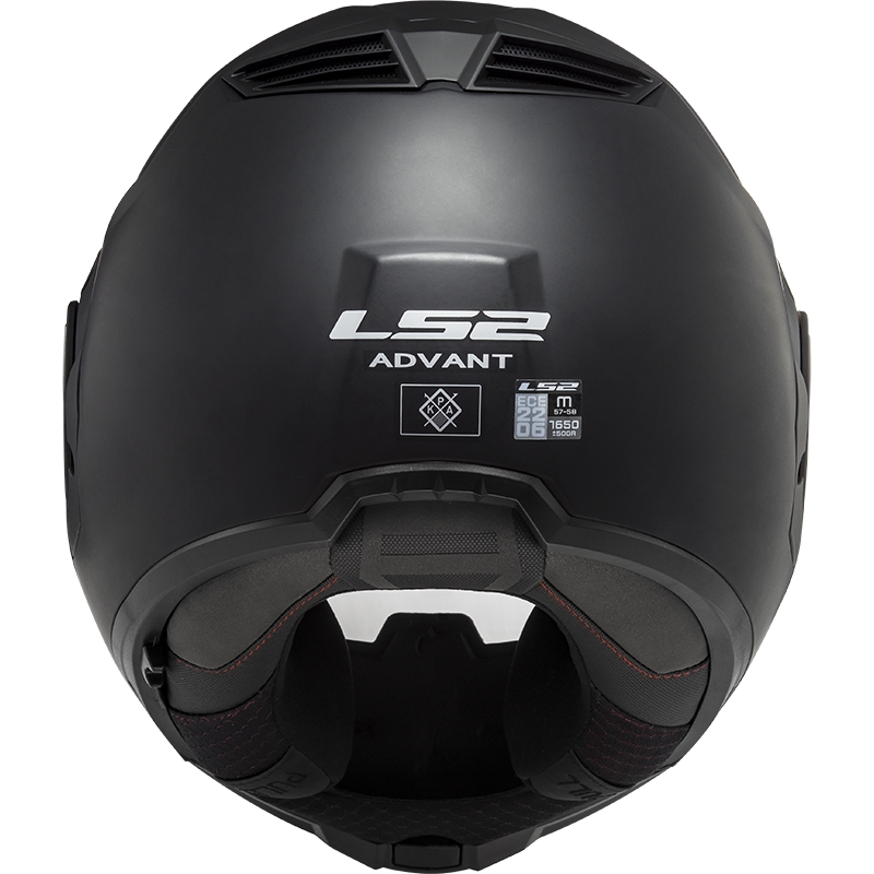 Ümberpööratav mootorratta kiiver LS2 FF906 Advant Solid black matt
