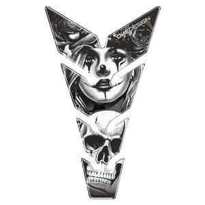 Kütusepaagi kate - tankpad Prindi Naised koljuga