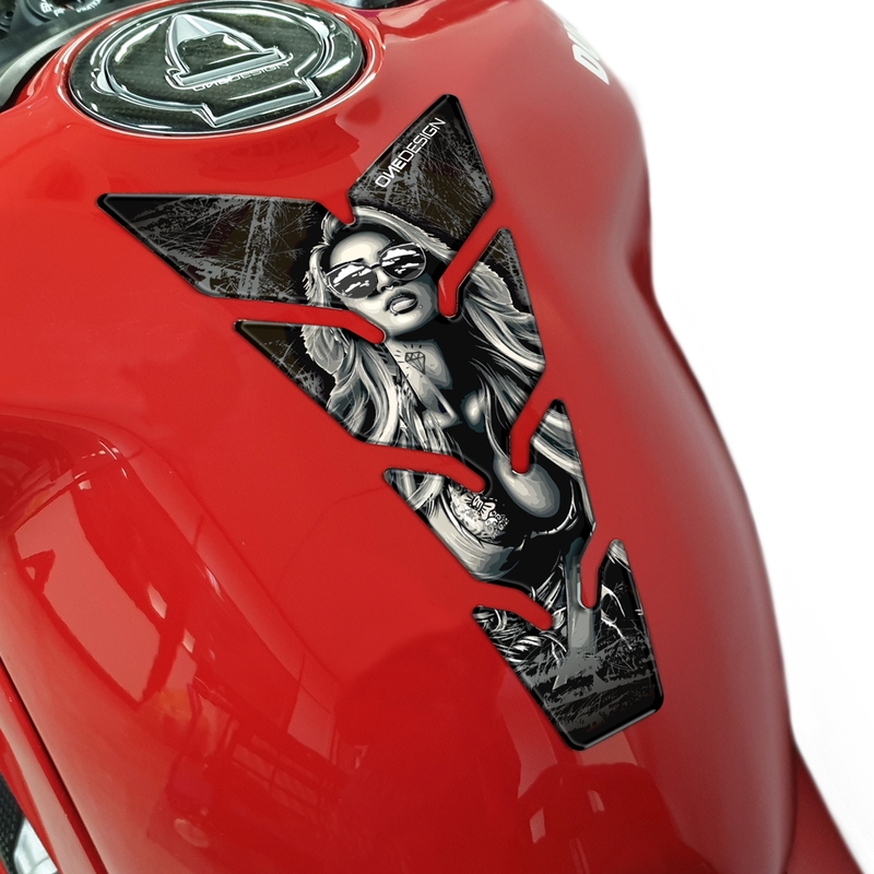 Kütusepaagi kate - tankpad Prindi Sexy Woman