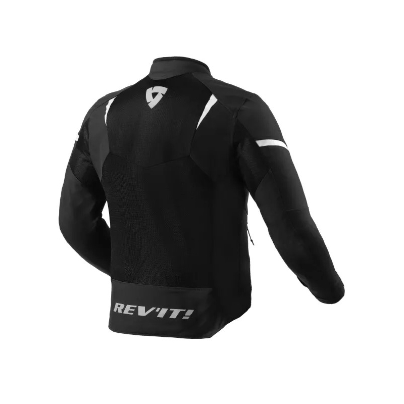 Revit Hyperspeed 2 GT Air must-valge mootorratta jope allahindlus