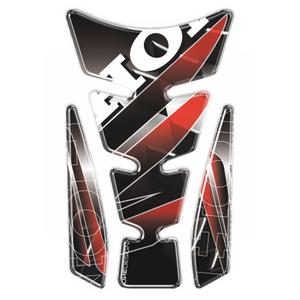 Kütusepaagi kate - Print Wings tankpad hõbedane koos küljeosaga