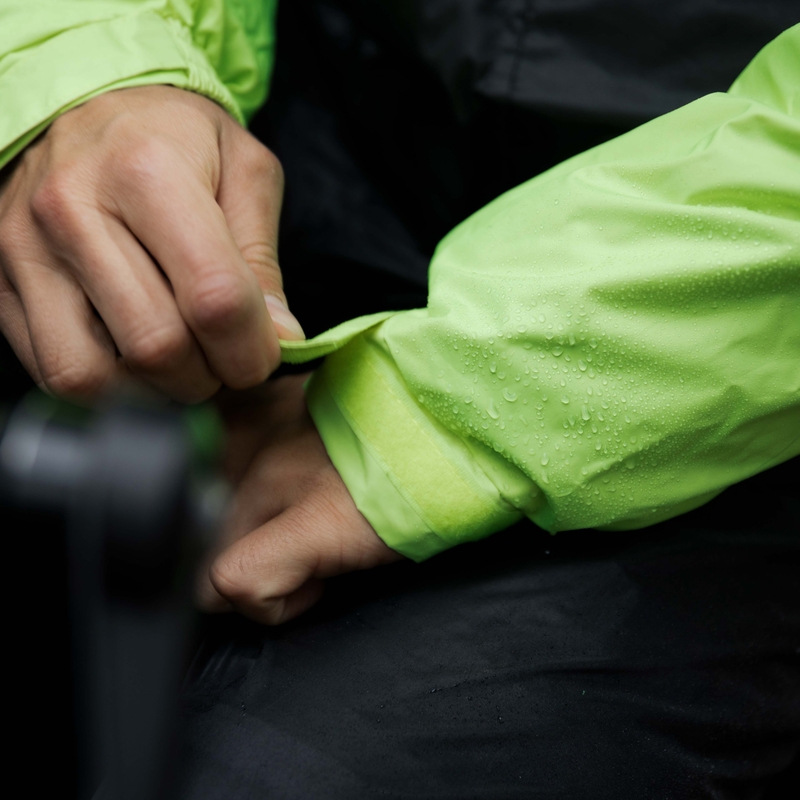 Rebelhorn Rain fluo kollane mootorratta vihmajope