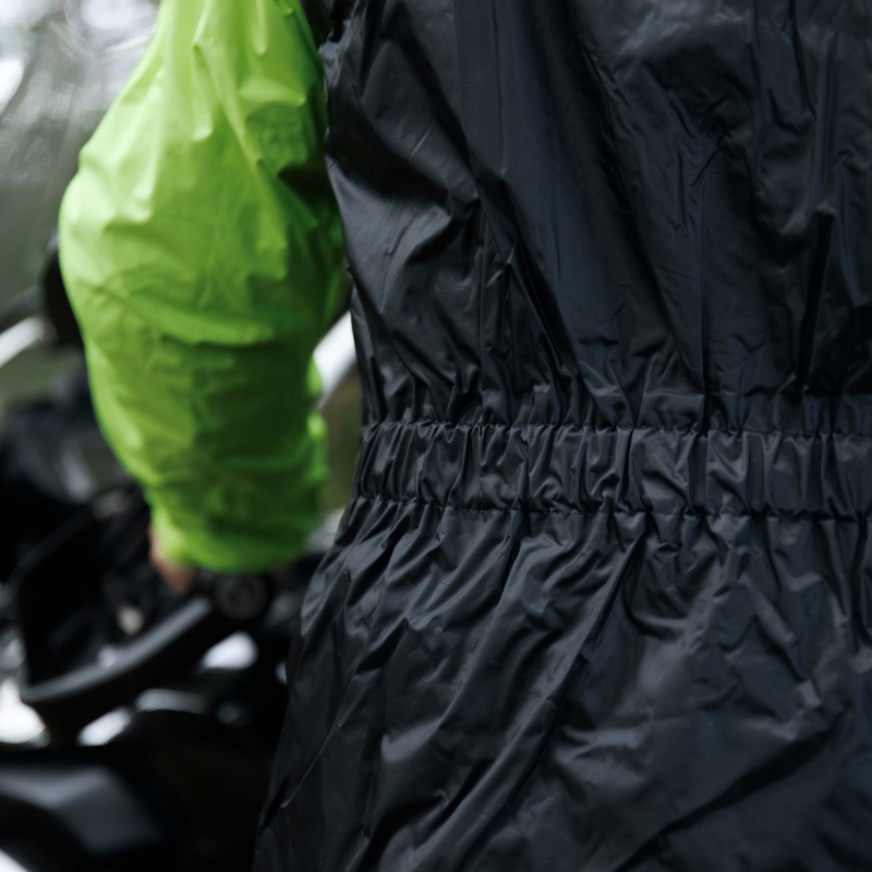 Rebelhorn Rain fluo kollane mootorratta vihmajope