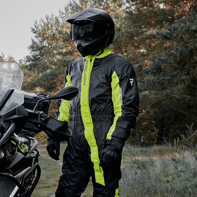 Rebelhorn Travel Rainsuit must-fluo kollane