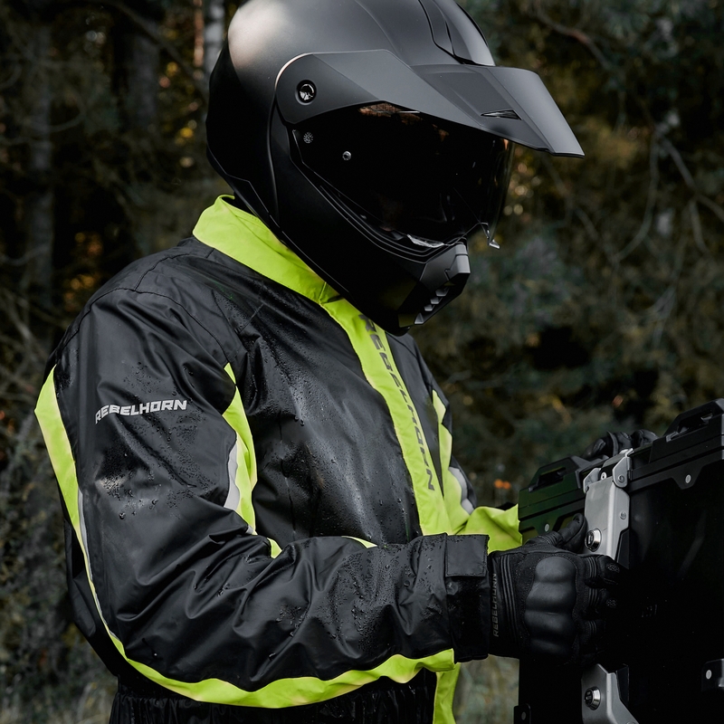 Rebelhorn Travel Rainsuit must-fluo kollane