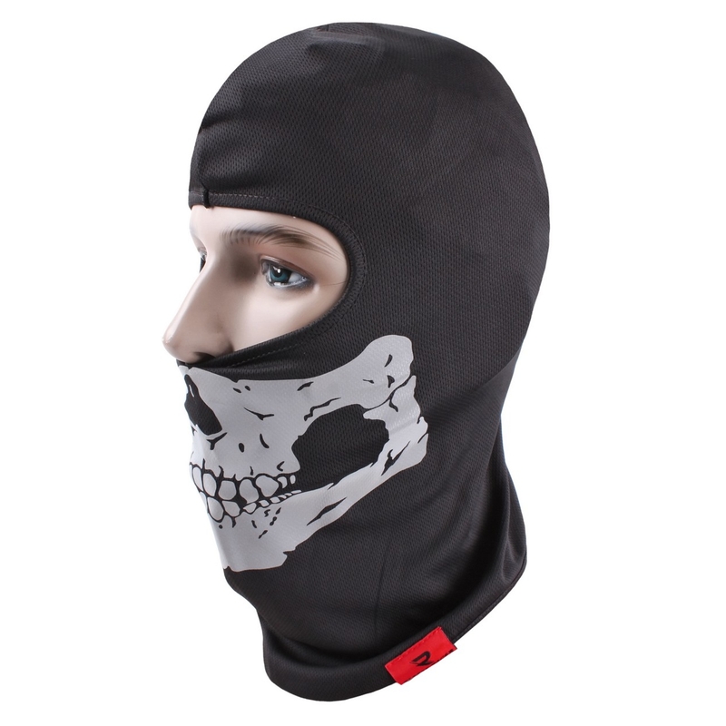 Street Racer Skull kiivri kapuuts