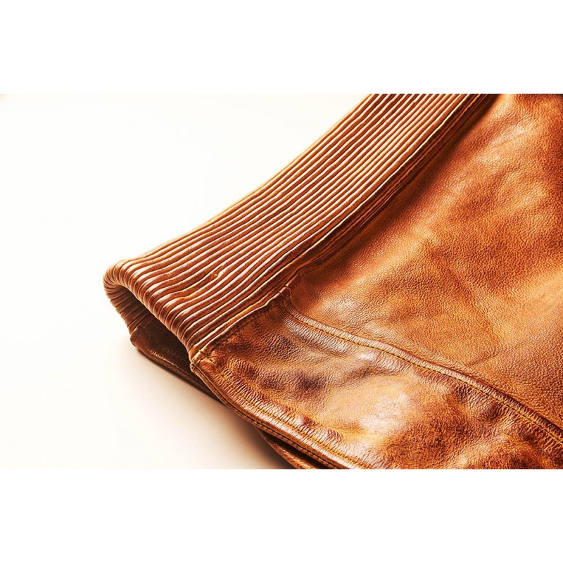 Fuel Bourbon Brown nahast mootorratta jakk allahindlus