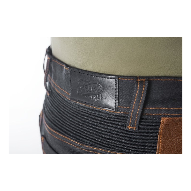 Mootorratta püksid Fuel Sergeant 2 Waxed Brown ja Black