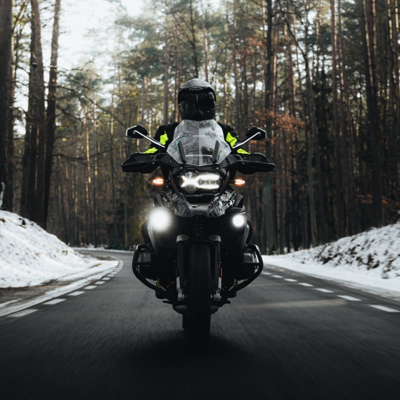Mootorratta jakk Rebelhorn Hardy II must-fluo kollane allahindlus