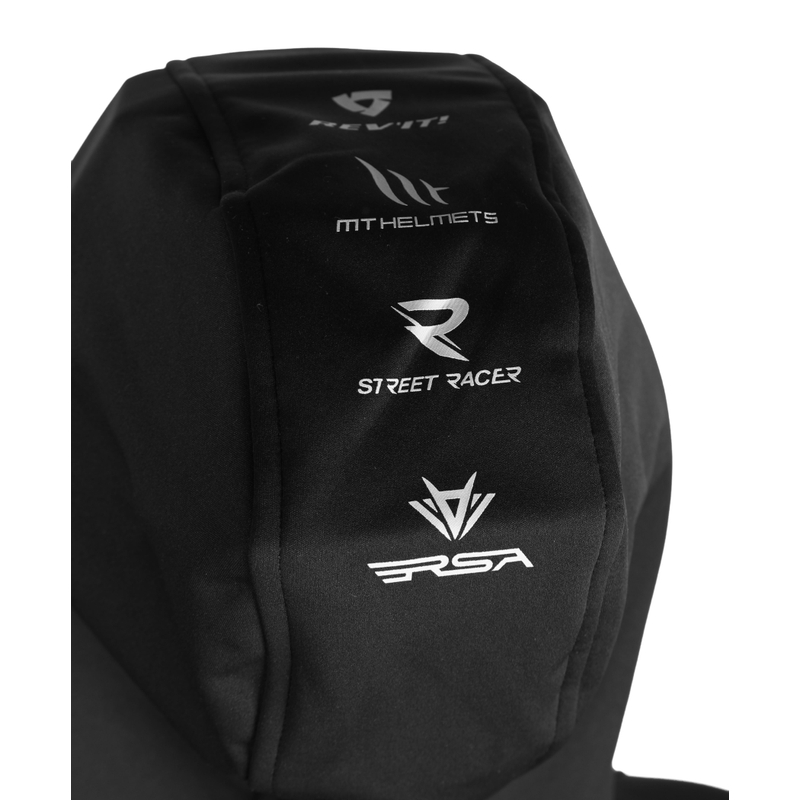 Naiste MotoZem Racing Team must ja punane softshell jakk