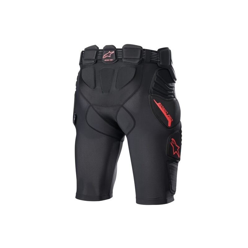 Alpinestars Bionic Pro motokrossi püksid mustad ja punased