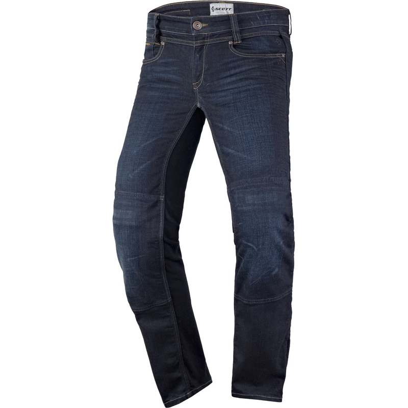 Naiste SCOTT Denim Stretch mootorratta teksad Sinine