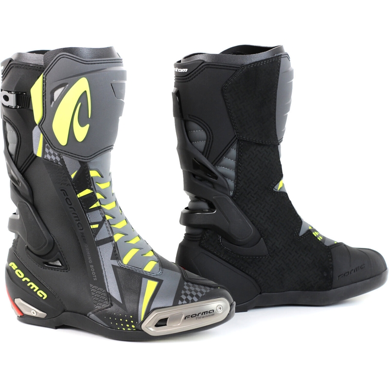Forma Phantom must-hall-fluo-kollased mootorratta saapad