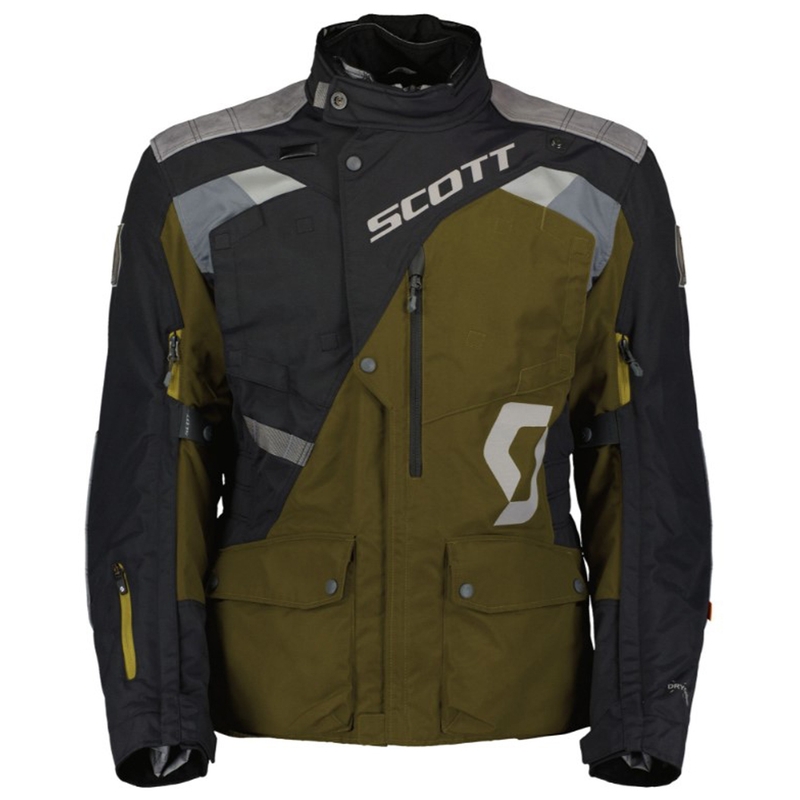 Mootorratta jakk SCOTT Dualraid Dryo pruun-must