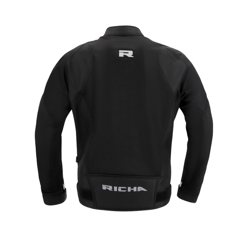 Bunda na motorku RICHA Cool Summer černá výprodej