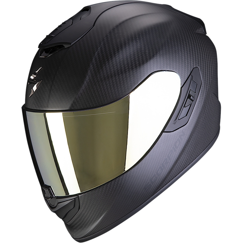 Integreeritud kiiver Scorpion EXO-1400 EVO Carbon Air Solid must matt