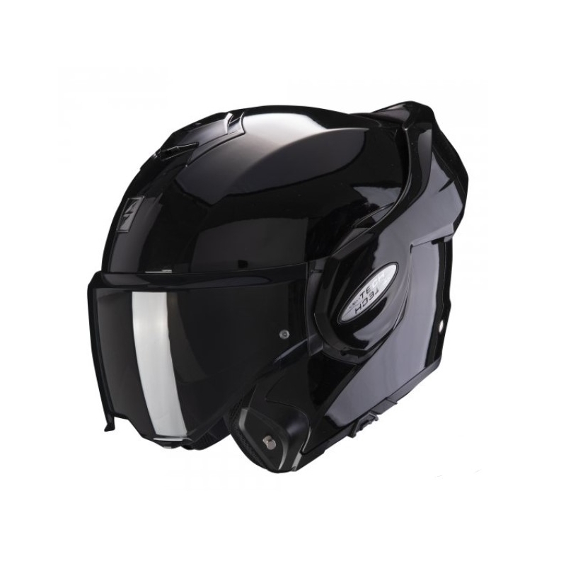 Flip-up kiiver Scorpion EXO-TECH EVO must läikiv