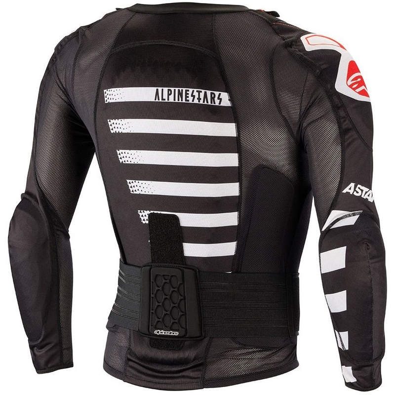 Chránič těla Alpinestar Sequence Protection černo-bílo-červený