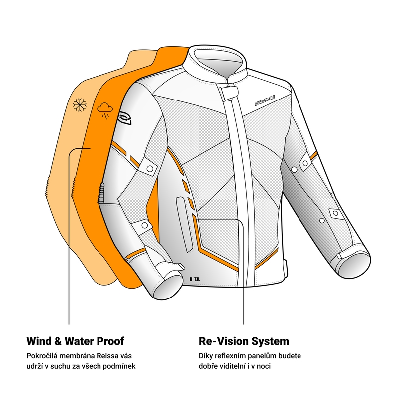 Moto jope Ozone Jet II must-fluo kollane allahindlus