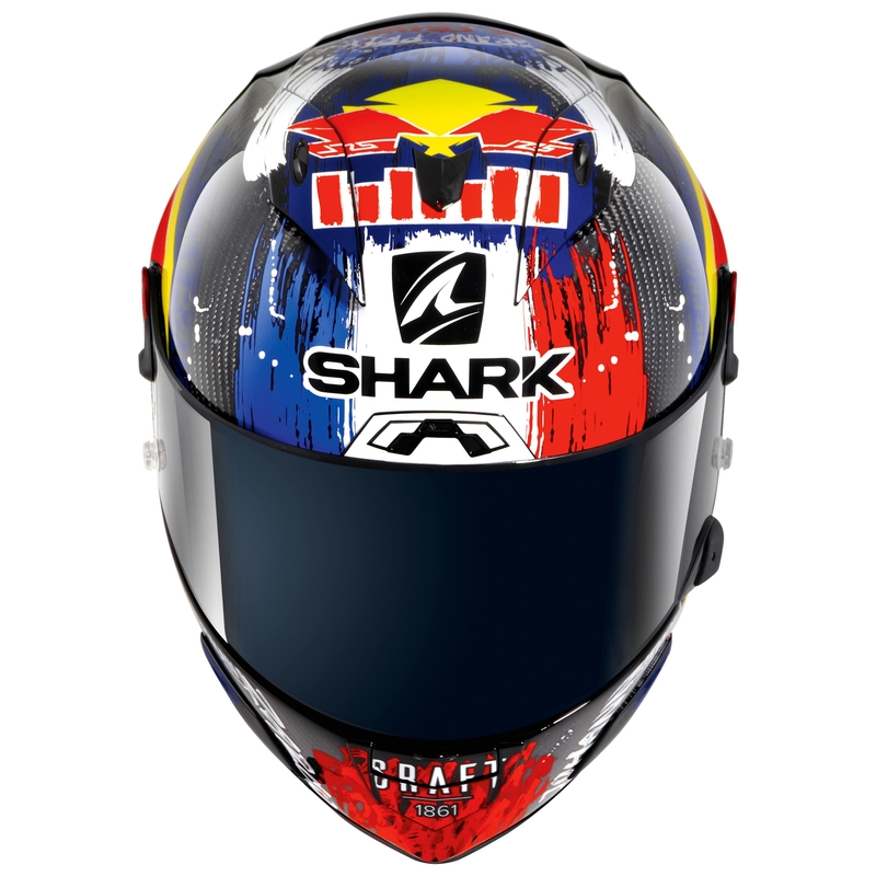 Integrální přilba na motorku SHARK Race-R Pro GP 06 Replica Zarco Chakra