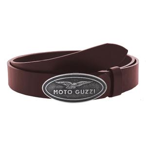 Moto Guzzi pruun nahast vöö koos pandlaga