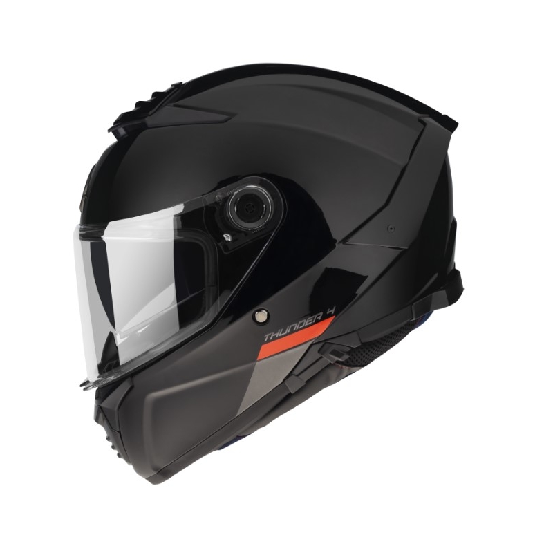 Täismaskiiver mootorrattale MT FF118SV Thunder 4 SV must läikiv