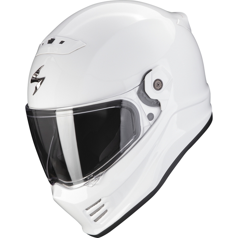 Integreeritud mootorratta kiiver SCORPION COVERT FX valge