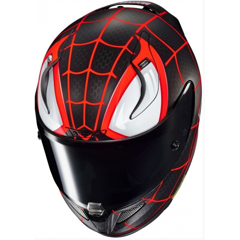 Integrální přilba na motorku HJC RPHA 11 MILES MORALES MC1SF černo-bílo-červená