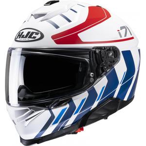 Integreeritud mootorratta kiiver HJC i71 Simo MC21SF punane-sinine-valge