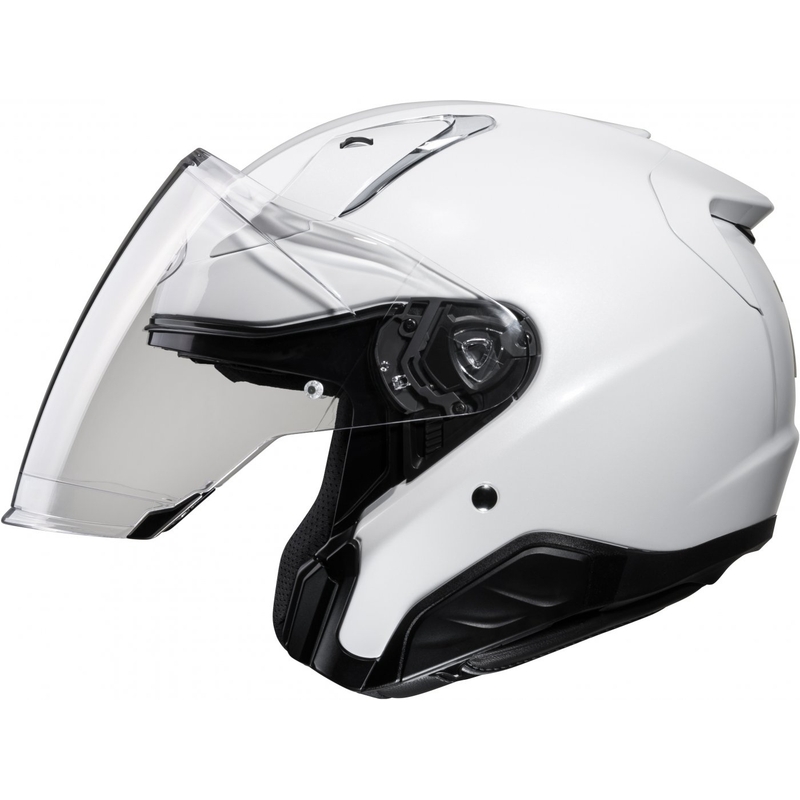 Avatud mootorratta kiiver HJC RPHA 31 Solid pearl white