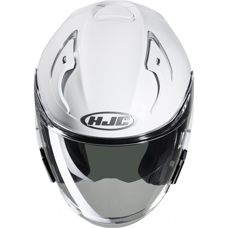 Avatud mootorratta kiiver HJC RPHA 31 Solid pearl white