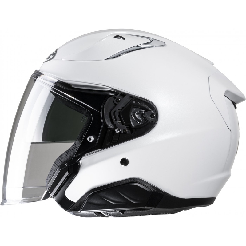 Avatud mootorratta kiiver HJC RPHA 31 Solid pearl white