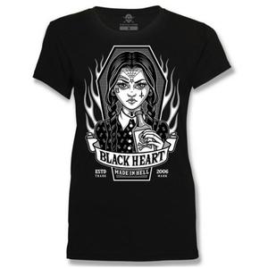 Naiste T-särk Black Heart Wednesday