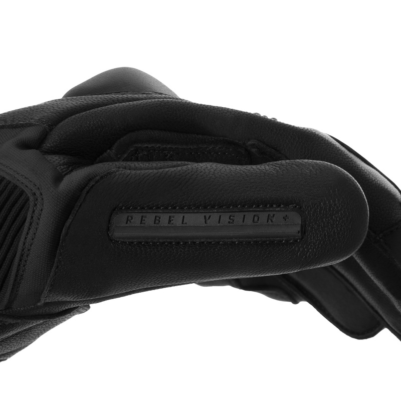 Rebelhorn Range mootorratta kindad mustad