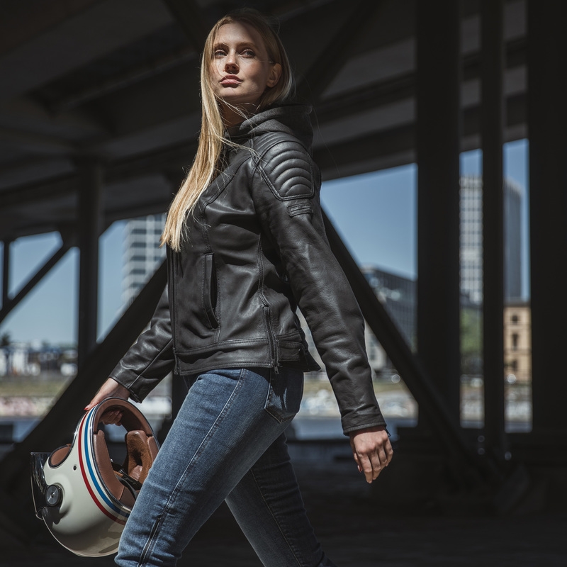Rebelhorn Impala naiste mootorratta jope must