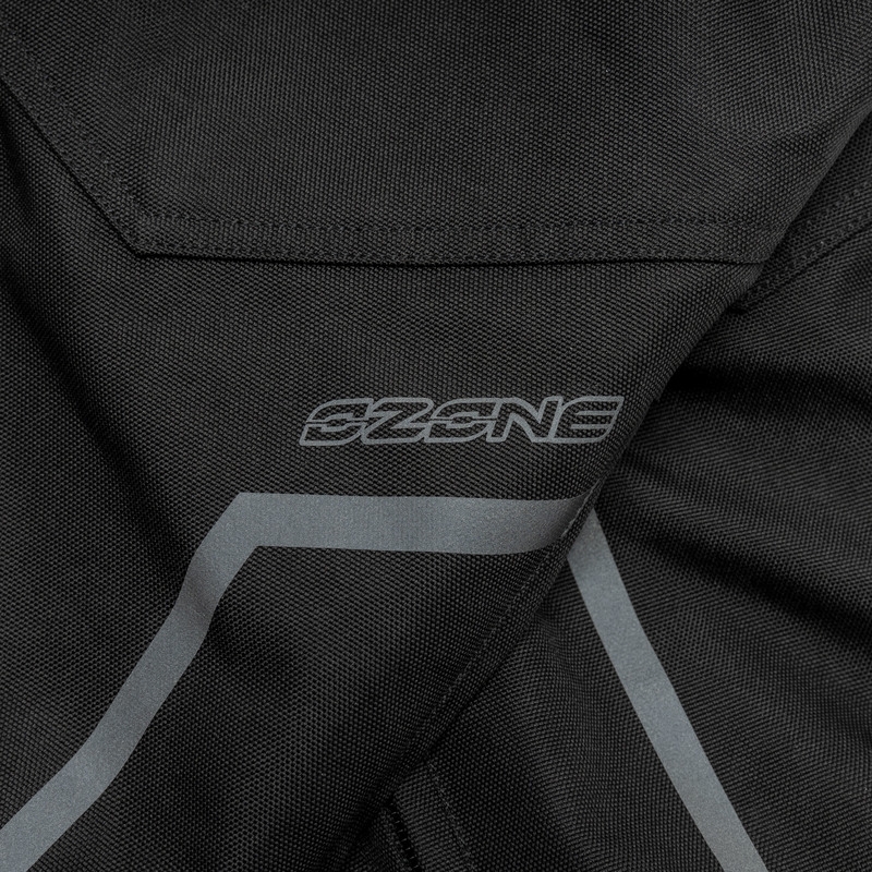 Laste mootorrattapüksid Ozone Union Junior mustad