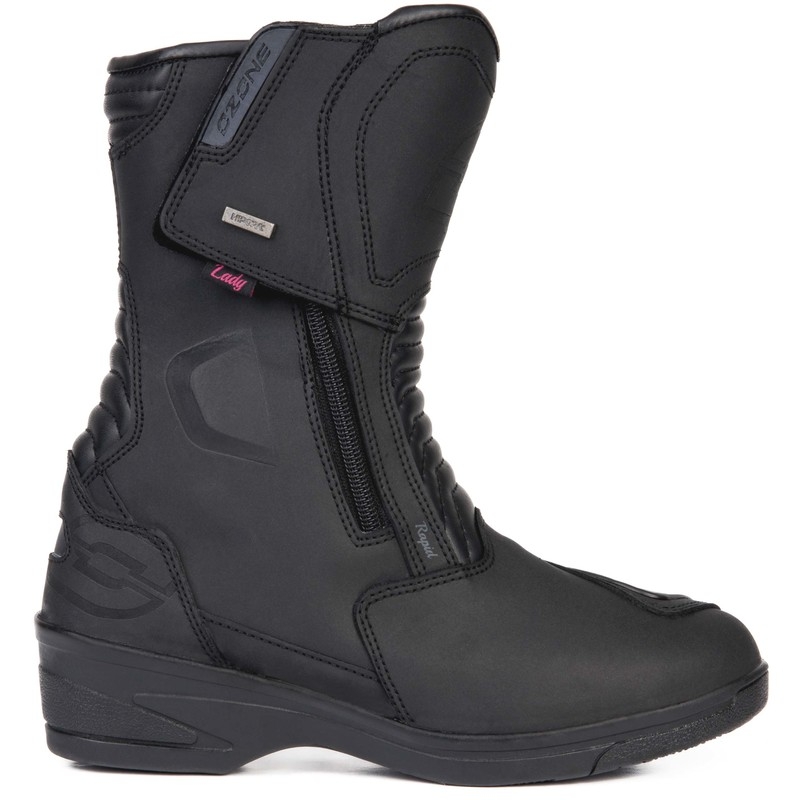 Naiste Ozone Rapid Black Matte mootorratta saapad