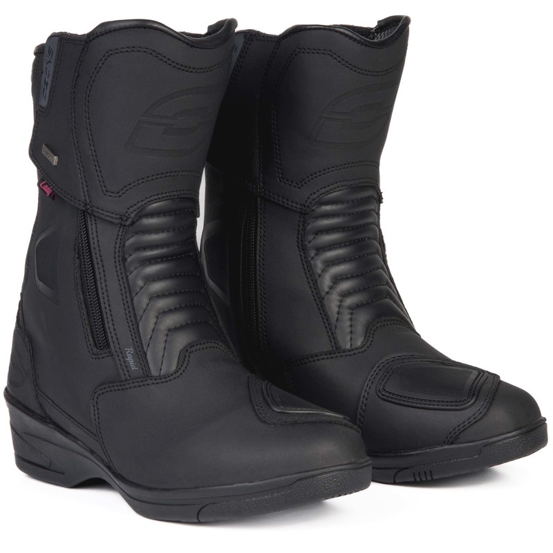 Naiste Ozone Rapid Black Matte mootorratta saapad