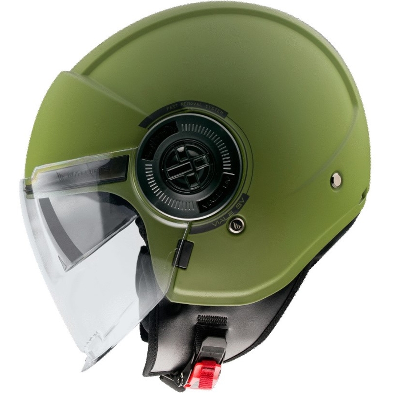 MT Viale SV S avatud mootorratta kiiver roheline matt