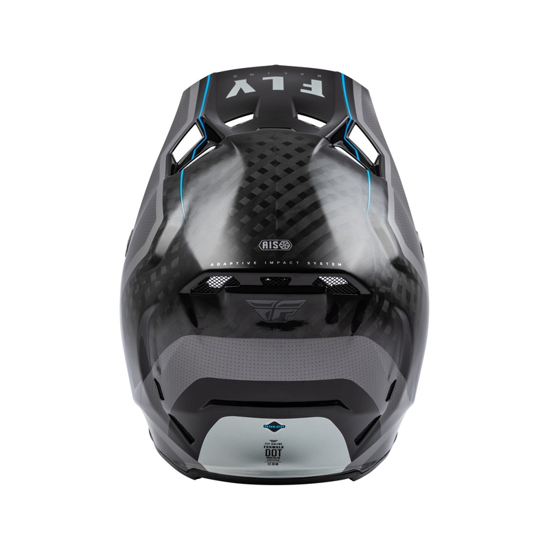 Motokrossikiiver FLY Racing Formula Axon must-hall-sinine
