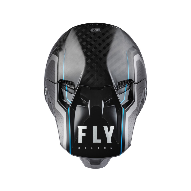 Motokrossikiiver FLY Racing Formula Axon must-hall-sinine