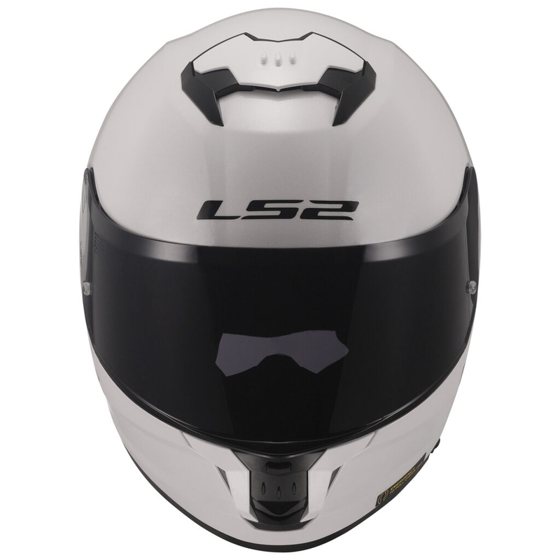 Täismaskiiver mootorrattale LS2 FF808 Stream II läikiv valge