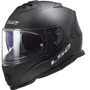 LS2 FF800 Storm II Solid Matte Black Integral mootorratta kiiver