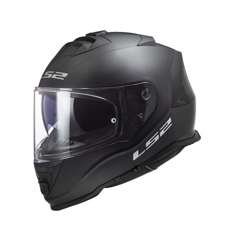 LS2 FF800 Storm II Solid Matte Black Integral mootorratta kiiver